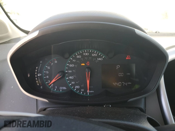 2018 Chevrolet Sonic LT with VIN 1G1JD5SGXJ4114333, listed as a Copart auction lot 60849815 with 44,074 mi miles and Salvage title. Bid and sale history available at DreamBid. Image 9.