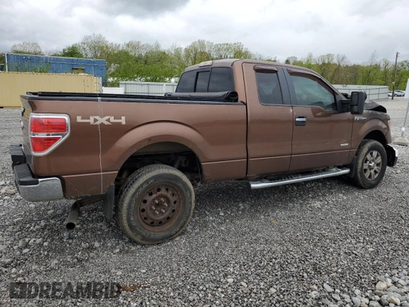 2012 Ford F-150 XL with VIN 1FTFX1ET4CFB41105, listed as a Copart auction lot 56142175 with Not provided miles and Salvage title. Bid and sale history available at DreamBid. Image 3.