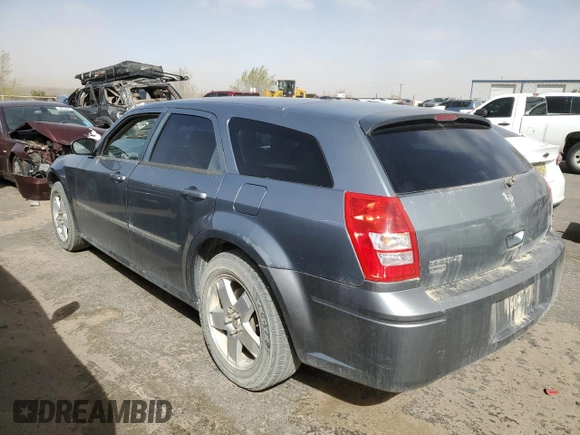 2006 Dodge Magnum SXT with VIN 2D8GZ47V46H344899, listed as a Copart auction lot 48494095 with 264,463 mi miles and Salvage Title. Bid and sale history available at DreamBid. Image 2.