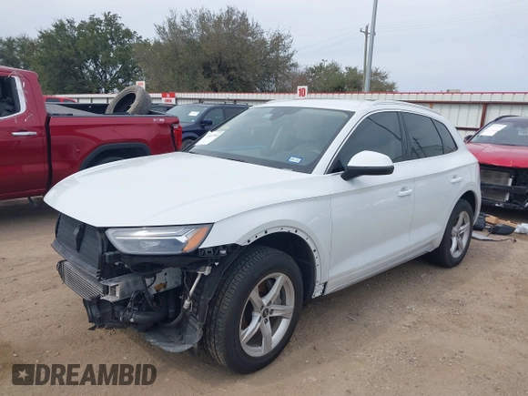2021 Audi Q5 Premium with VIN WA1AAAFY2M2132508, listed as a IAAI auction lot 41607560 with 38,318 mi miles. Bid and sale history available at carsss.com. Image 19.