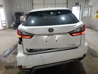 2022 Lexus RX with VIN 2T2HZMDA4NC338142, listed as a Copart auction lot 52144555 with 31,426 mi miles and Salvage Title. Bid and sale history available at carsss.com. Image 6.