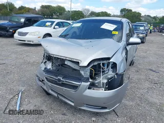 2008 Chevrolet Aveo LS with VIN KL1TD56688B016691, listed as a IAAI auction lot 41975466 with 202,676 mi miles and . Bid and sale history available at DreamBid. Image 14.