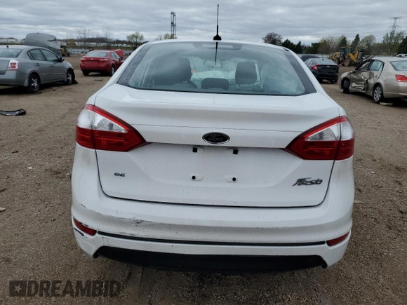 2017 Ford Fiesta SE with VIN 3FADP4BJ5HM121938, listed as a Copart auction lot 53526045 with Not Provided miles and Salvage Title. Bid and sale history available at DreamBid. Image 6.