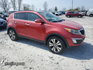 2011 Kia Sportage EX with VIN KNDPCCA26B7075660, listed as a Copart auction lot 53166135 with 158,127 mi miles and Clean title. Bid and sale history available at DreamBid. Image 4.