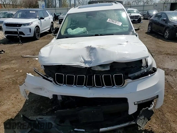 2021 Jeep Grand Cherokee Limited с VIN 1C4RJKBG6M8140586, выставлен на аукционе Copart как лот 52962815 с пробегом 92 710 миль миль и Списание • Salvage title. История ставок и продаж доступна на DreamBid. Изображение 15.
