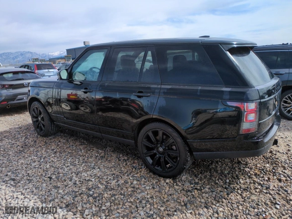 2015 Land Rover Range Rover HSE with VIN SALGS2VF5FA208727, listed as a Copart auction lot 47662585 with 119,862 mi miles and Salvage Title. Bid and sale history available at carsss.com. Image 2.