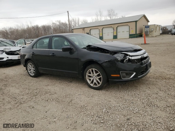 2012 Ford Fusion SEL with VIN 3FAHP0JA9CR223671, listed as a Copart auction lot 49844995 with 154,358 mi miles and Salvage Title. Bid and sale history available at carsss.com. Image 4.