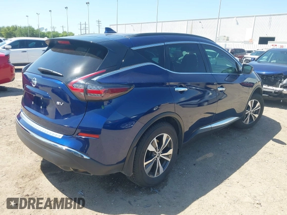 2019 Nissan Murano S with VIN 5N1AZ2MJ4KN163132, listed as a IAAI auction lot 41985250 with 57,511 mi miles and . Bid and sale history available at DreamBid. Image 4.