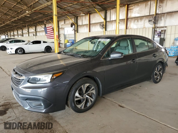 2020 Subaru Legacy Premium with VIN 4S3BWAC60L3010527, listed as a Copart auction lot 63814955 with 53,121 mi miles and Salvage title. Bid and sale history available at DreamBid. Image 1.