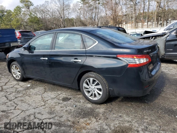 2013 Nissan Sentra SL with VIN 3N1AB7AP7DL745892, listed as a Copart auction lot 44011005 with 135,455 mi miles and Salvage Title. Bid and sale history available at DreamBid. Image 2.