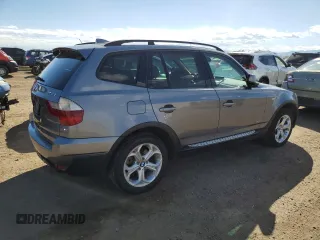 2010 BMW X3 xDrive30i with VIN WBXPC9C4XAWJ33035, listed as a Copart auction lot 50515595 with 161,740 mi miles and Clean Title. Bid and sale history available at carsss.com. Image 3.