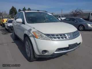 2006 Nissan Murano S with VIN JN8AZ08T26W423617, listed as a IAAI auction lot 41751723 with 181,797 mi miles. Bid and sale history available at carsss.com. Image 1.