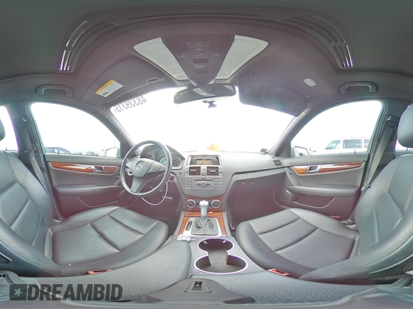 2010 Mercedes-Benz C 300 Sport with VIN WDDGF5EB7AR117761, listed as a Copart auction lot 48339315 with Not Provided miles and Salvage Title. Bid and sale history available at DreamBid. Image 12.