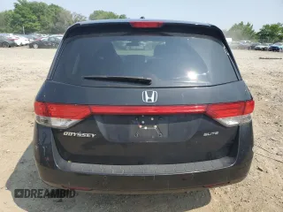 2014 Honda Odyssey Touring with VIN 5FNRL5H91EB015162, listed as a Copart auction lot 60643135 with 176,898 mi miles and Salvage title. Bid and sale history available at DreamBid. Image 6.