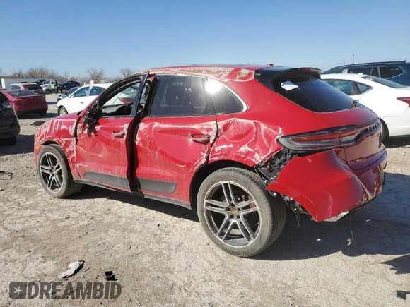 2021 Porsche Macan with VIN WP1AA2A59MLB05517, listed as a Copart auction lot 49170795 with 42,919 mi miles and Salvage Title. Bid and sale history available at DreamBid. Image 2.
