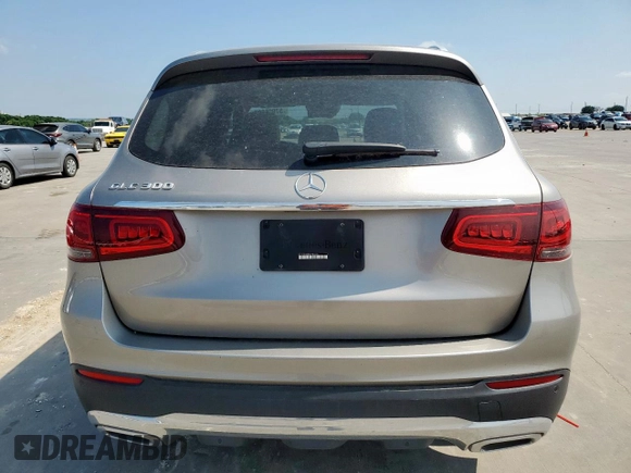2020 Mercedes-Benz GLC 300 with VIN W1N0G8DB3LF780429, listed as a Copart auction lot 57906325 with 93,495 mi miles and Clean title. Bid and sale history available at DreamBid. Image 6.