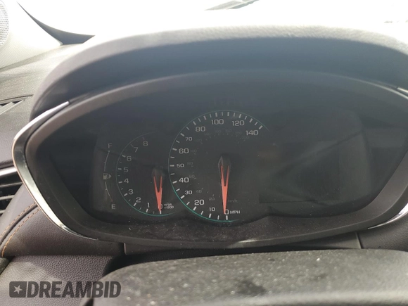 2021 Chevrolet Trax LT with VIN KL7CJLSB8MB331295, listed as a Copart auction lot 55824065 with Not provided miles and Salvage title. Bid and sale history available at DreamBid. Image 9.