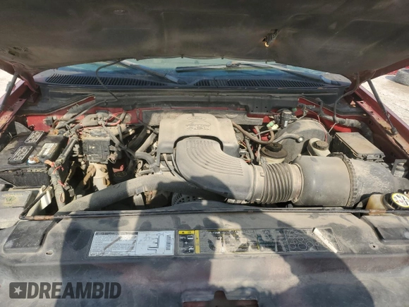 2001 Ford F-150 XL with VIN 1FTRX17W71NB71934, listed as a Copart auction lot 54231605 with 257,867 mi miles and Salvage title. Bid and sale history available at DreamBid. Image 11.