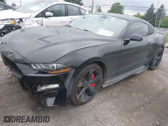 2021 Ford Mustang EcoBoost z VIN 1FA6P8TH7M5132841, wystawiony jako IAAI lot #42364830 z przebiegiem 22 331 mil mil oraz . Historia ofert i sprzedaży dostępna na DreamBid. Obrazek 17.