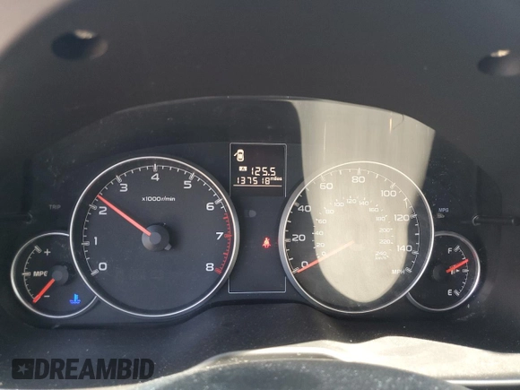 2013 Subaru Outback 2.5i with VIN 4S4BRBACXD1253132, listed as a Copart auction lot 65432115 with 137,518 mi miles and Clean title. Bid and sale history available at DreamBid. Image 9.