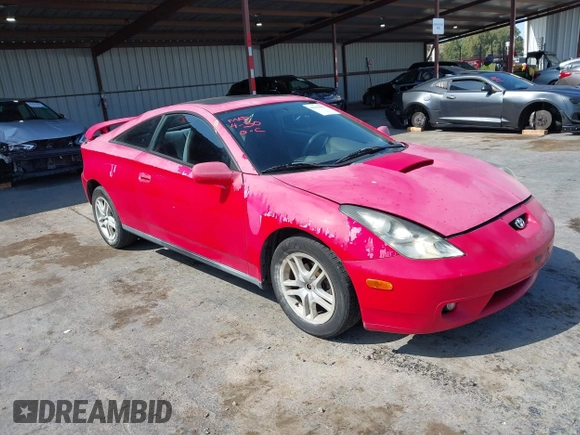 2000 Toyota Celica GT z VIN JTDDR32T8Y0006737, wystawiony jako IAAI lot #42161672 z przebiegiem 337 226 mil mil oraz . Historia ofert i sprzedaży dostępna na DreamBid. Obrazek 1.