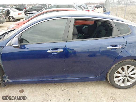 2018 Kia Optima S with VIN 5XXGT4L3XJG188920, listed as a IAAI auction lot 41433493 with 129,639 mi miles. Bid and sale history available at carsss.com. Image 15.