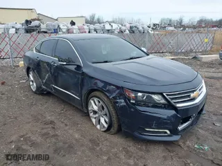 2018 Chevrolet Impala Premier with VIN 2G1125S35J9149278, listed as a IAAI auction lot 41727245 with 131,749 mi miles. Bid and sale history available at carsss.com. Image 1.