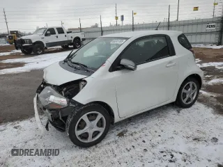 2014 Scion iQ with VIN JTNJJXB09EJ030330, listed as a Copart auction lot 45241105 with 46,879 mi miles and Salvage Title. Bid and sale history available at carsss.com. Image 1.