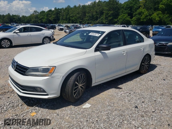 2016 Volkswagen Jetta Sport with VIN 3VWD17AJ3GM292536, listed as a Copart auction lot 60523275 with 150,800 mi miles and Salvage title. Bid and sale history available at DreamBid. Image 1.