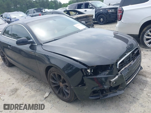 2013 Audi A5 Premium Plus with VIN WAULFAFR6DA006082, listed as a IAAI auction lot 42270377 with 130,712 mi miles and . Bid and sale history available at DreamBid. Image 1.