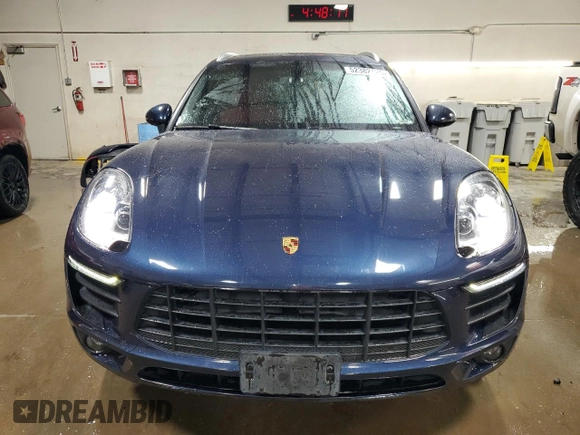 2015 Porsche Macan S with VIN WP1AB2A5XFLB62440, listed as a Copart auction lot 52382125 with 82,715 mi miles and Salvage Title. Bid and sale history available at carsss.com. Image 5.