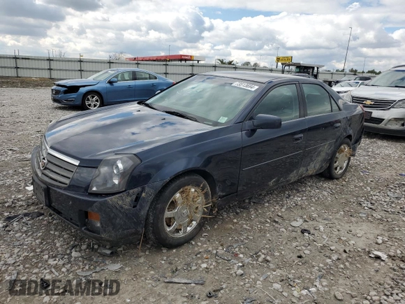 2004 Cadillac CTS with VIN 1G6DM577440116039, listed as a Copart auction lot 73513694 with 130,561 mi miles and Salvage Title. Bid and sale history available at carsss.com. Image 1.