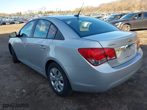 2014 Chevrolet Cruze LS with VIN 1G1PA5SH4E7210491, listed as a IAAI auction lot 41745412 with 86,238 mi miles. Bid and sale history available at carsss.com. Image 3.