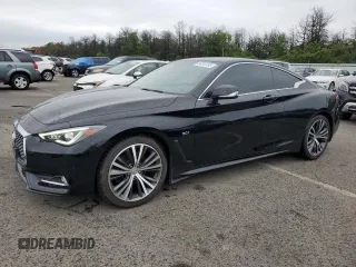2017 Infiniti Q60 Premium with VIN JN1EV7EL1HM553380, listed as a Copart auction lot 64293185 with 117,258 mi miles and Clean title. Bid and sale history available at DreamBid. Image 1.
