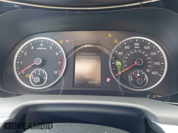 2023 Kia K5 GT-Line z VIN 5XXG64J22PG224092, wystawiony jako IAAI lot #41652803 z przebiegiem 50 326 mil mil oraz . Historia ofert i sprzedaży dostępna na DreamBid. Obrazek 7.