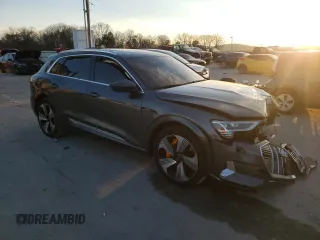 2019 Audi e-tron Prestige with VIN WA1VAAGEXKB006917, listed as a Copart auction lot 43856923 with 67,805 mi miles. Bid and sale history available at carsss.com. Image 4.