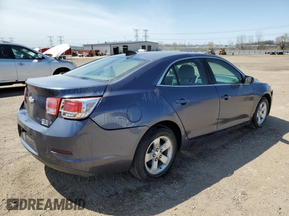 2015 Chevrolet Malibu LS with VIN 1G11B5SLXFF167497, listed as a Copart auction lot 52866155 with 74,968 mi miles and Salvage Title. Bid and sale history available at DreamBid. Image 3.