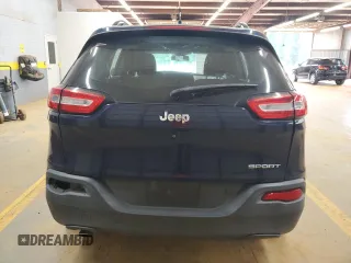 2015 Jeep Cherokee Sport with VIN 1C4PJLABXFW732199, listed as a Copart auction lot 54863925 with 143,866 mi miles and Clean Title. Bid and sale history available at carsss.com. Image 6.