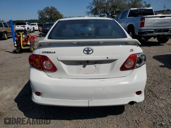 2010 Toyota Corolla with VIN 2T1BU4EE3AC269092, listed as a Copart auction lot 52399865 with 159,430 mi miles and Salvage Title. Bid and sale history available at carsss.com. Image 6.
