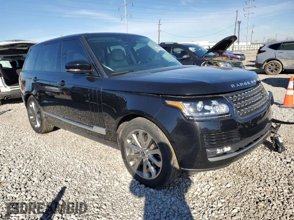2017 Land Rover Range Rover with VIN SALGR2FK4HA325757, listed as a Copart auction lot 44904975 with 99,636 mi miles and Salvage title. Bid and sale history available at DreamBid. Image 4.