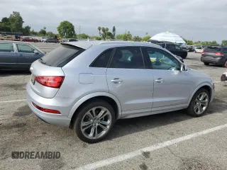 2016 Audi Q3 Premium Plus with VIN WA1BFCFS9GR014772, listed as a Copart auction lot 61780765 with 54,300 mi miles and Clean title. Bid and sale history available at DreamBid. Image 3.