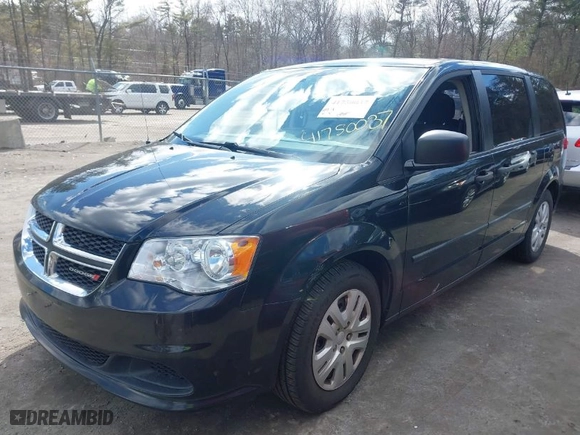 2015 Dodge Grand Caravan SE with VIN 2C4RDGBG7FR749066, listed as a IAAI auction lot 41750037 with 113,497 mi miles. Bid and sale history available at carsss.com. Image 2.