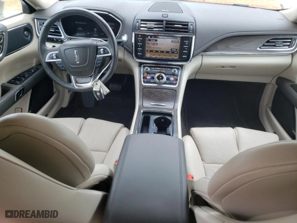 2017 Lincoln Continental Reserve with VIN 1LN6L9NC3H5624409, listed as a Copart auction lot 79442514 with 12,739 mi miles and Salvage Title. Bid and sale history available at carsss.com. Image 8.