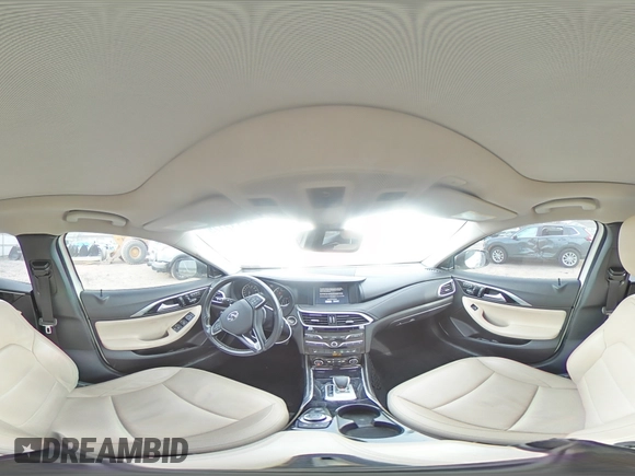 2017 Infiniti QX30 Premium with VIN SJKCH5CR3HA031792, listed as a Copart auction lot 46132175 with 101,870 mi miles and Salvage title. Bid and sale history available at DreamBid. Image 14.