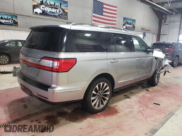 2020 Lincoln Navigator Reserve z VIN 5LMJJ2LT6LEL17168, wystawiony jako Copart lot #46801685 z przebiegiem 40 230 mil mil oraz Nie do naprawy • Non repairable. Historia ofert i sprzedaży dostępna na DreamBid. Obrazek 3.