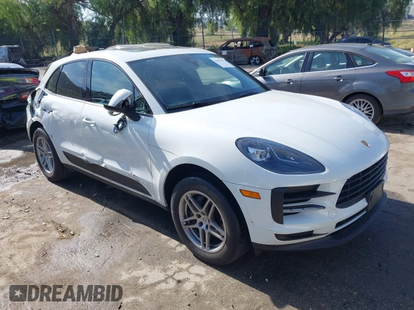 2021 Porsche Macan with VIN WP1AA2A57MLB12532, listed as a IAAI auction lot 42062232 with 42,417 mi miles and . Bid and sale history available at DreamBid. Image 1.
