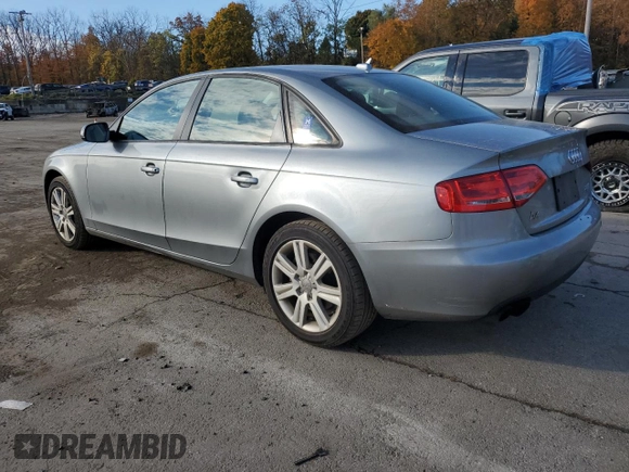 2011 Audi A4 Premium with VIN WAUBFAFL8BA100047, listed as a Copart auction lot 76942534 with 100,120 mi miles and Salvage Title. Bid and sale history available at carsss.com. Image 2.