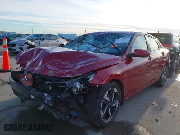 2023 Hyundai Elantra SEL z VIN KMHLS4AG2PU432789, wystawiony jako IAAI lot #41209555 z przebiegiem 24 390 mil mil oraz . Historia ofert i sprzedaży dostępna na DreamBid. Obrazek 19.