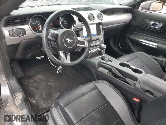 2023 Ford Mustang EcoBoost with VIN 1FA6P8TH3P5110730, listed as a Copart auction lot 59754905 with 31,477 mi miles and Salvage title. Bid and sale history available at DreamBid. Image 8.