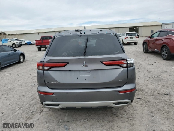 2023 Mitsubishi Outlander SE with VIN JA4J4UA83PZ033286, listed as a Copart auction lot 48470155 with 48,552 mi miles and Salvage Title. Bid and sale history available at carsss.com. Image 6.